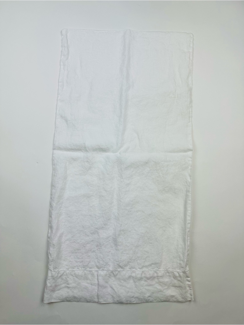 Pottery Barn White Linen Pillow Case King Size